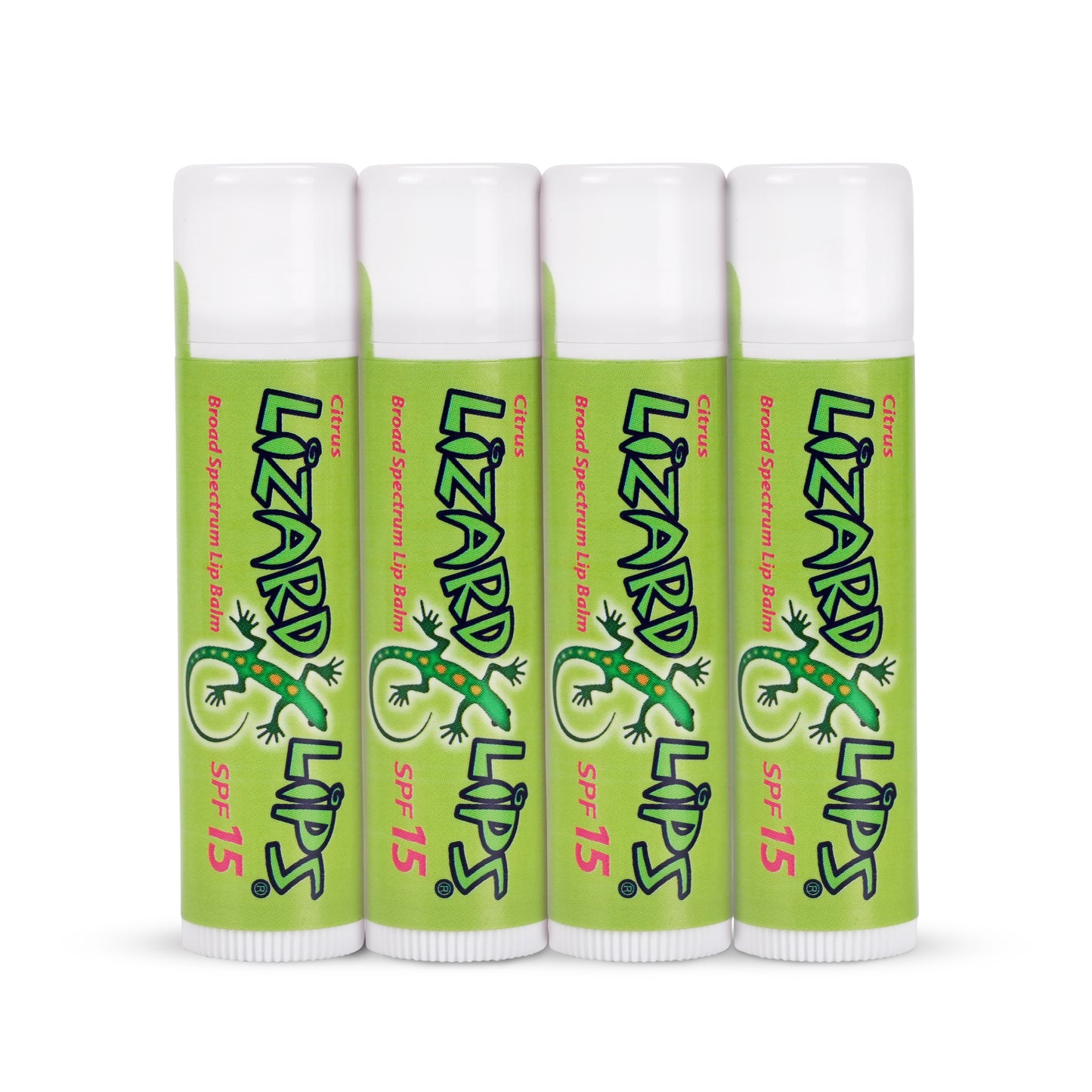 SPF 15 Lip Balms - 4 Packs