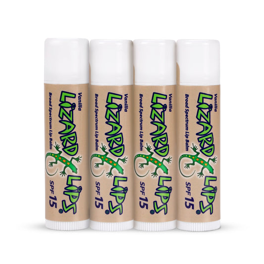 SPF 15 Lip Balms - 4 Packs