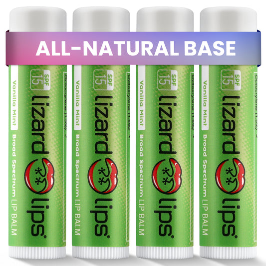 SPF 15 Lip Balms - 4 Packs