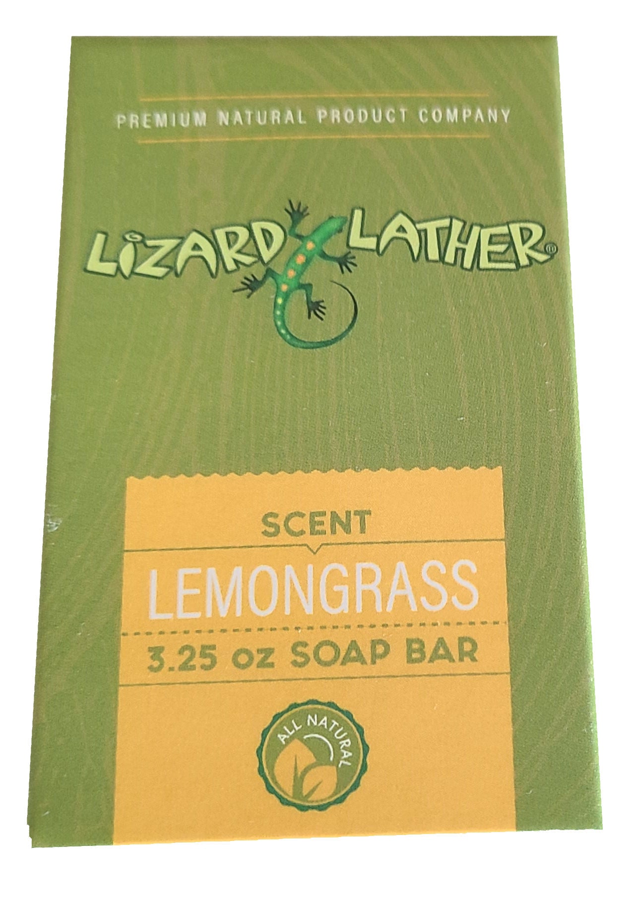 Lizard Lather Bar Soap - Lemongrass 2 Pack